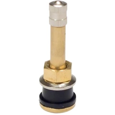 Tubeless Truck Clamp-In Tire Valve for Drop Centers Rims 2" Straight