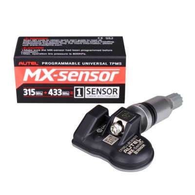 MX-Sensor 1-Sensor Press-in Metal Valve Stem for MaxiTPMS