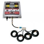 Wall Mounted Tire Inflation System W/ 4-Hose Manifold