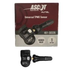 Ascot by Autel 1-Sensor TPMS Sensor w/ Rubber Valve