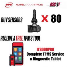 80 Autel Sensor TPMS + FREE ITS600PRO