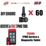 60 Autel Sensor TPMS + FREE ITS600
