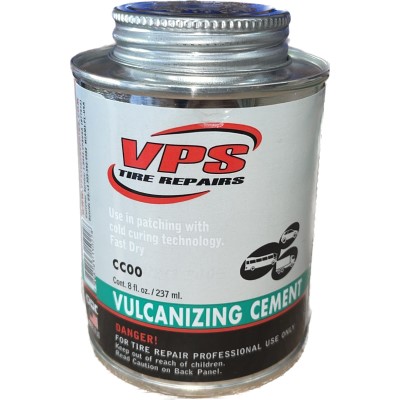 Vulcanizing Cement Clear - 8oz / 163 gr. Can