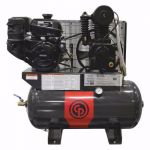 CHICAGO PENUMATIC 14 HP Kohler Gasoline Driven Two Stage Cast Iron 30 Gallon Air Compressor