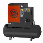 CHICAGO PNEUMATIC 5 HP 3-PHASE QUIET ROTARY SCREW AIR COMPRESSOR WITH DRYER QRS5.0HPD-3